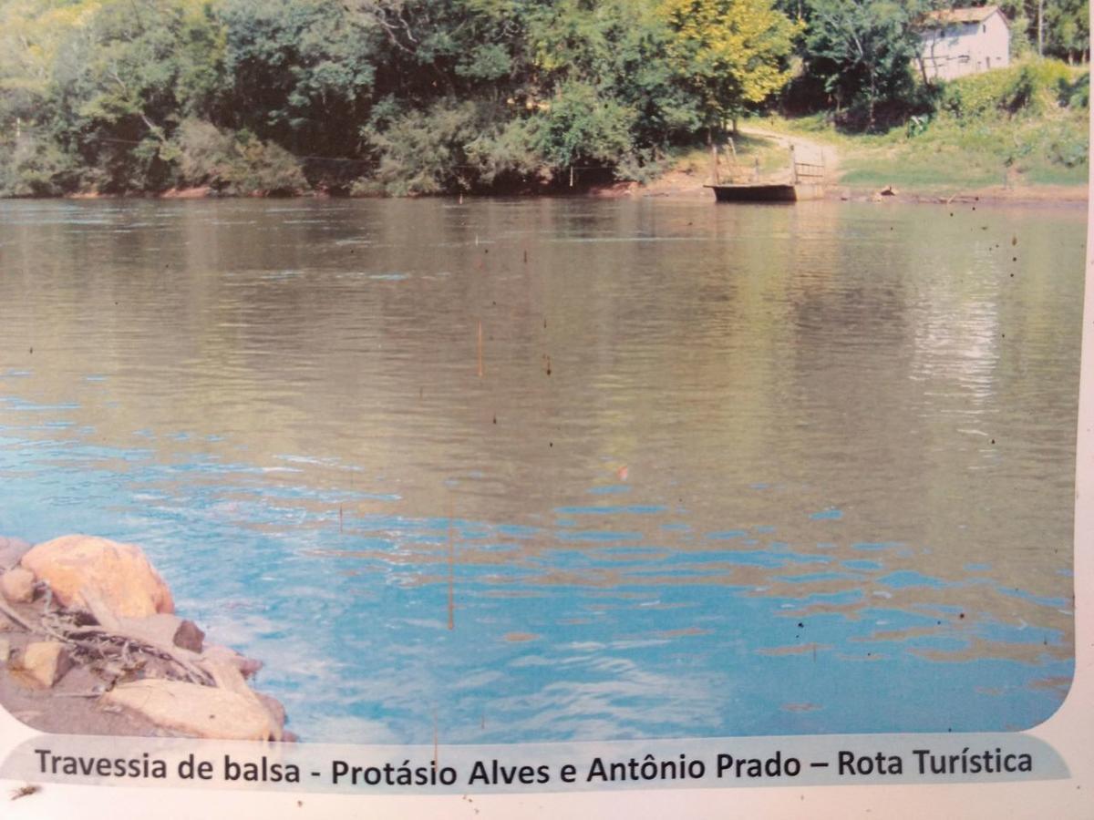 Hotel Pousada Por Do Sol Protasio Alves Bagian luar foto